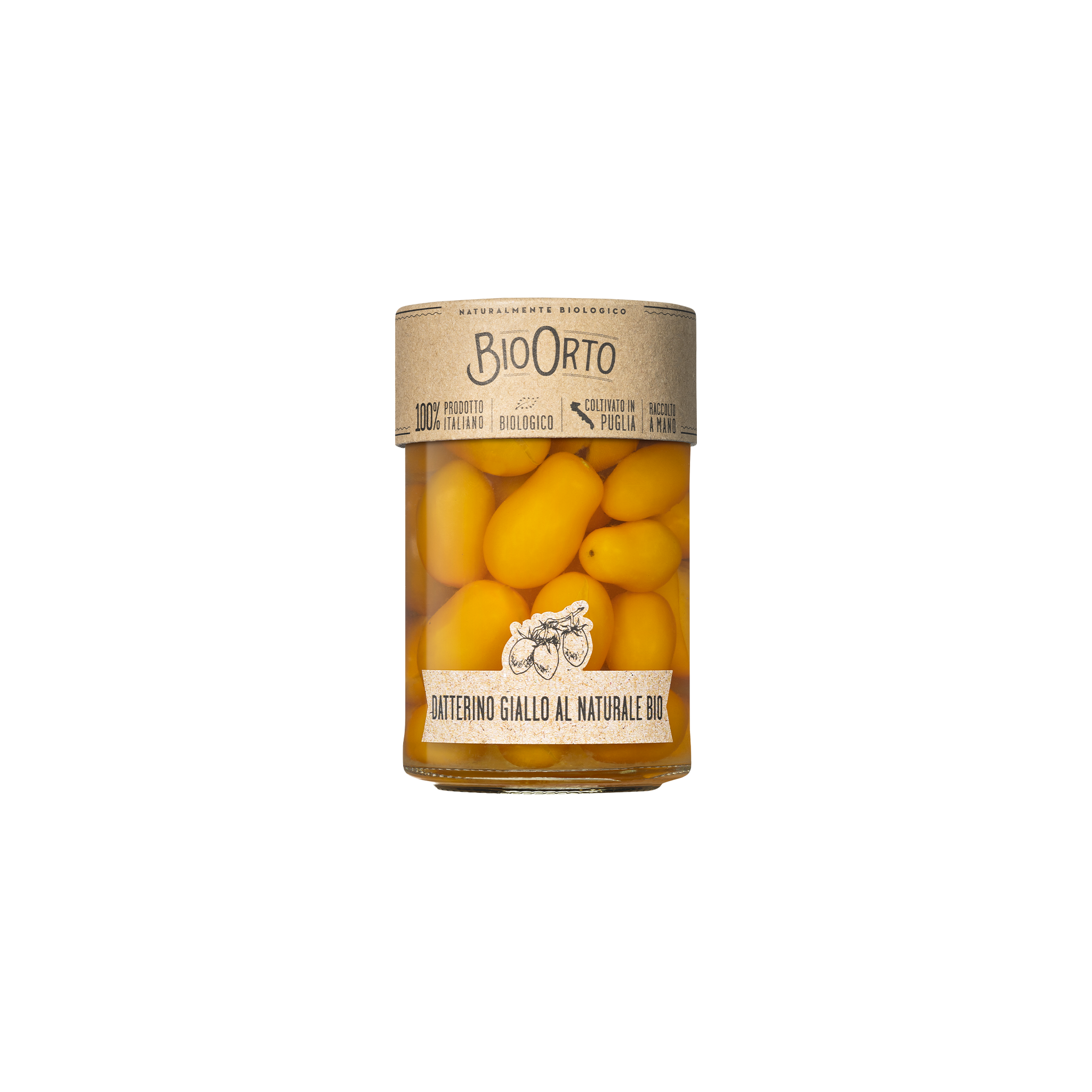 Organic Yellow Datterini Tomatoes in Water