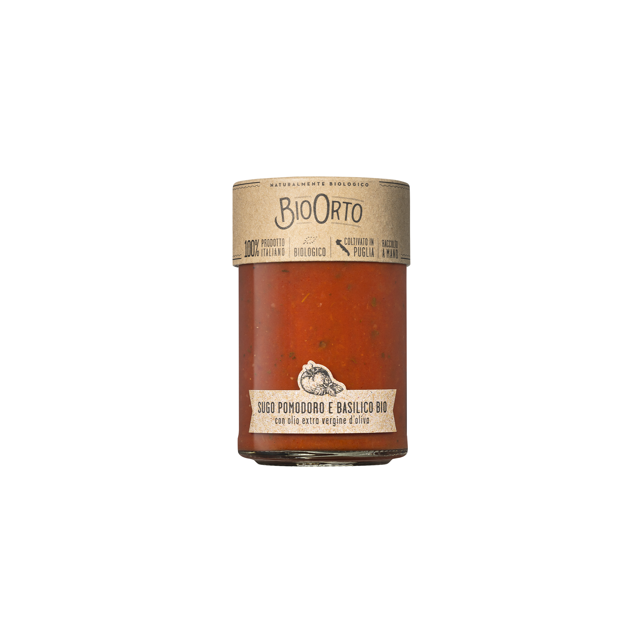 Organic Tomato Sauce with Basil