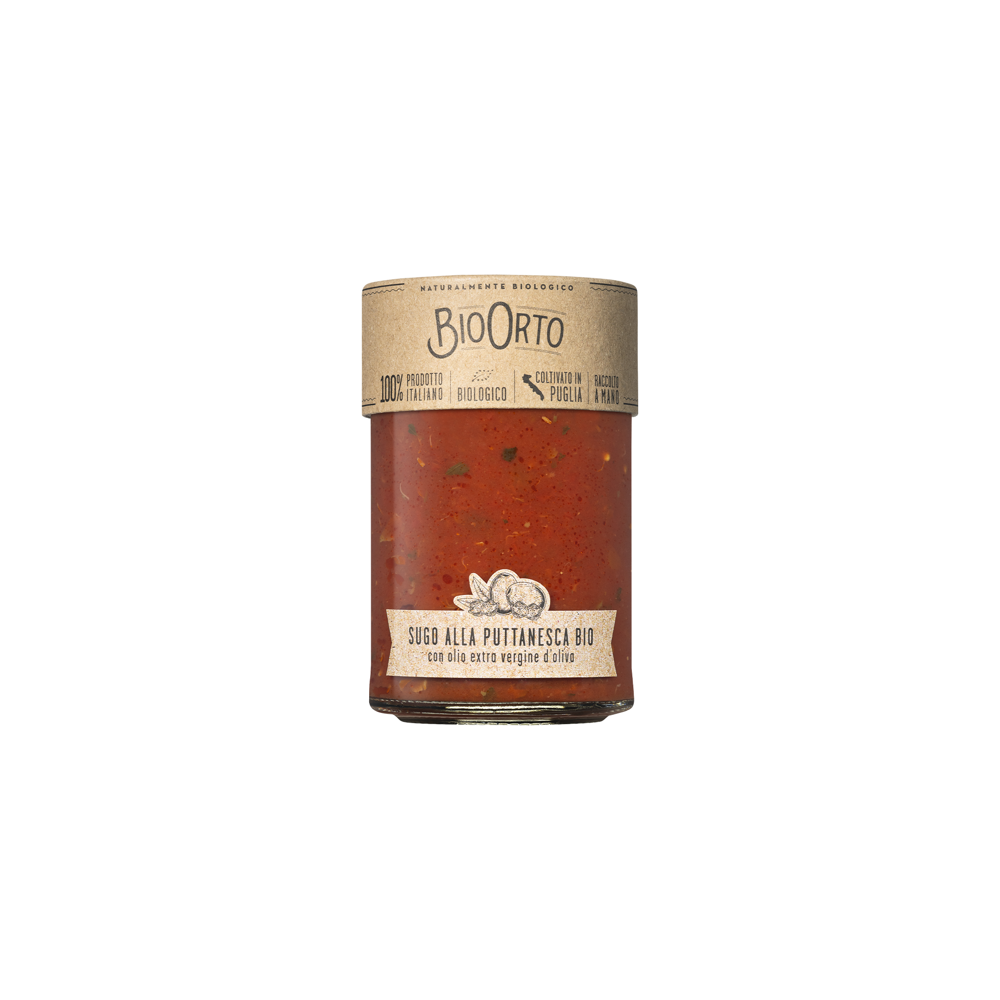 Organic Tomato Sauce Puttanesca
