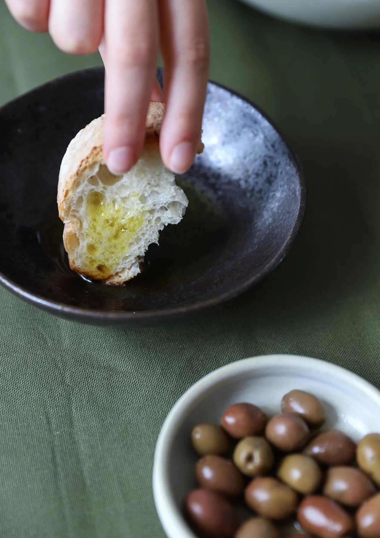 Organic Whole Peranzana Olives in Brine