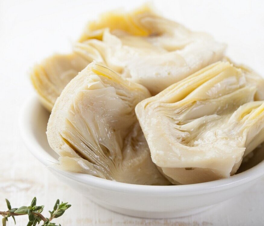 Organic Artichoke Hearts in Oil