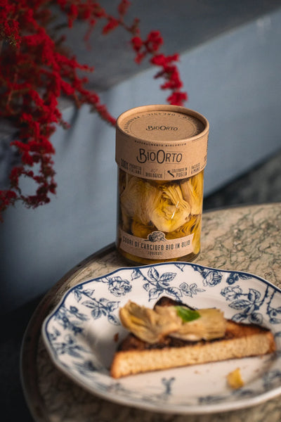 Organic Artichoke Hearts in Oil
