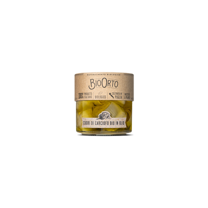 Whole Organic Artichoke Hearts in Oil