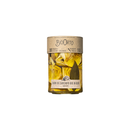 Organic Artichoke Hearts in Oil
