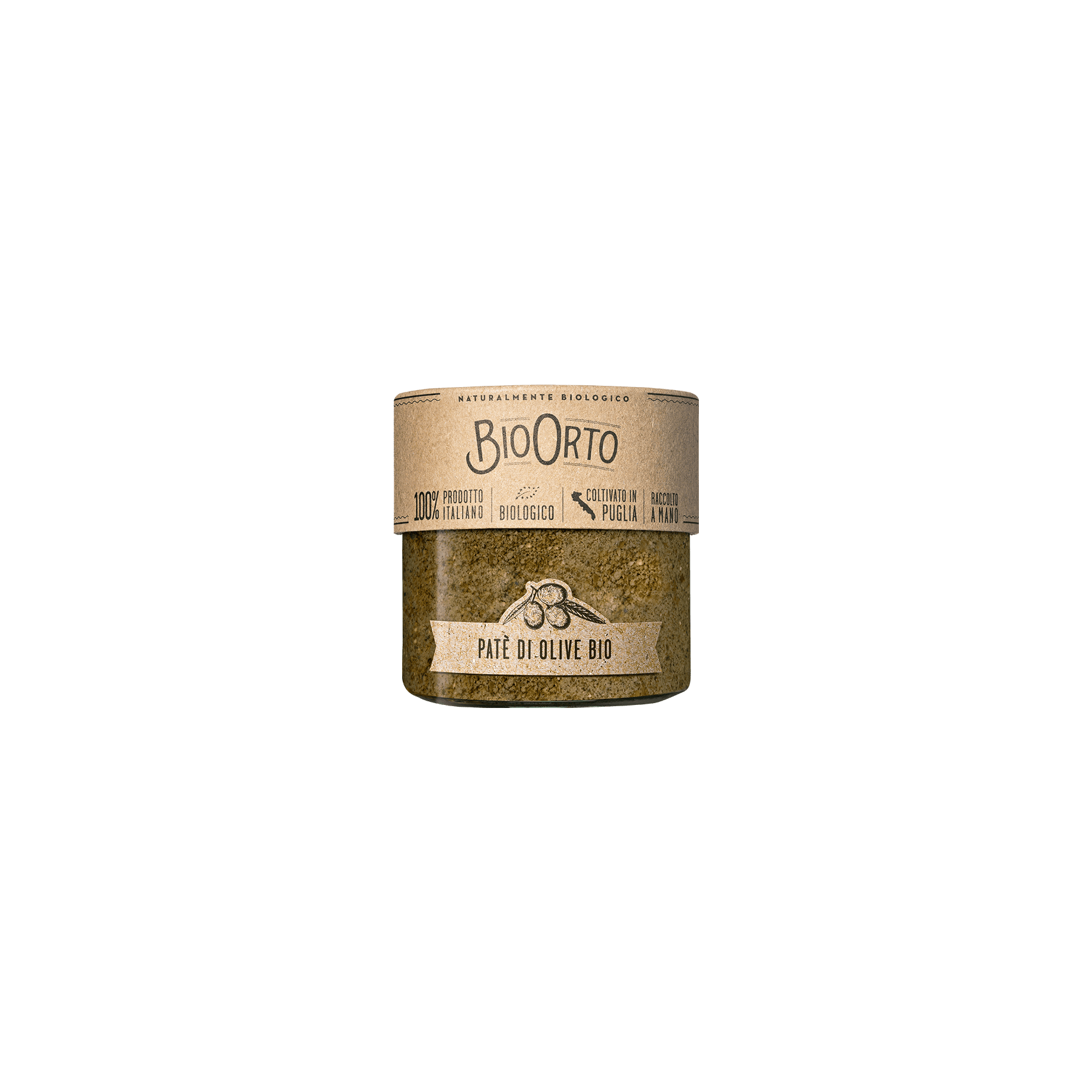 Organic olive pate