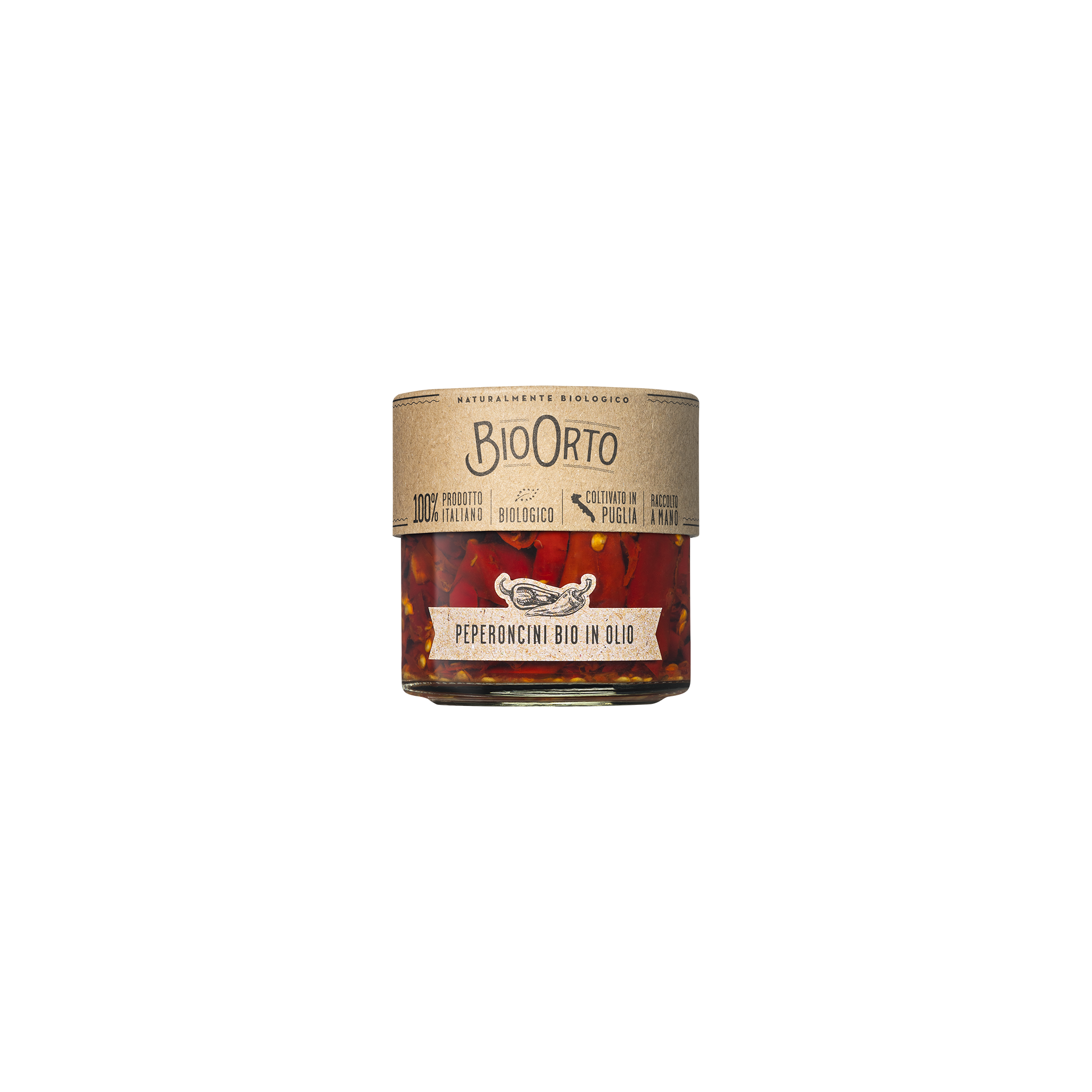 Organic Sliced Chilli Peppers in Extra Virgin Olive Oil