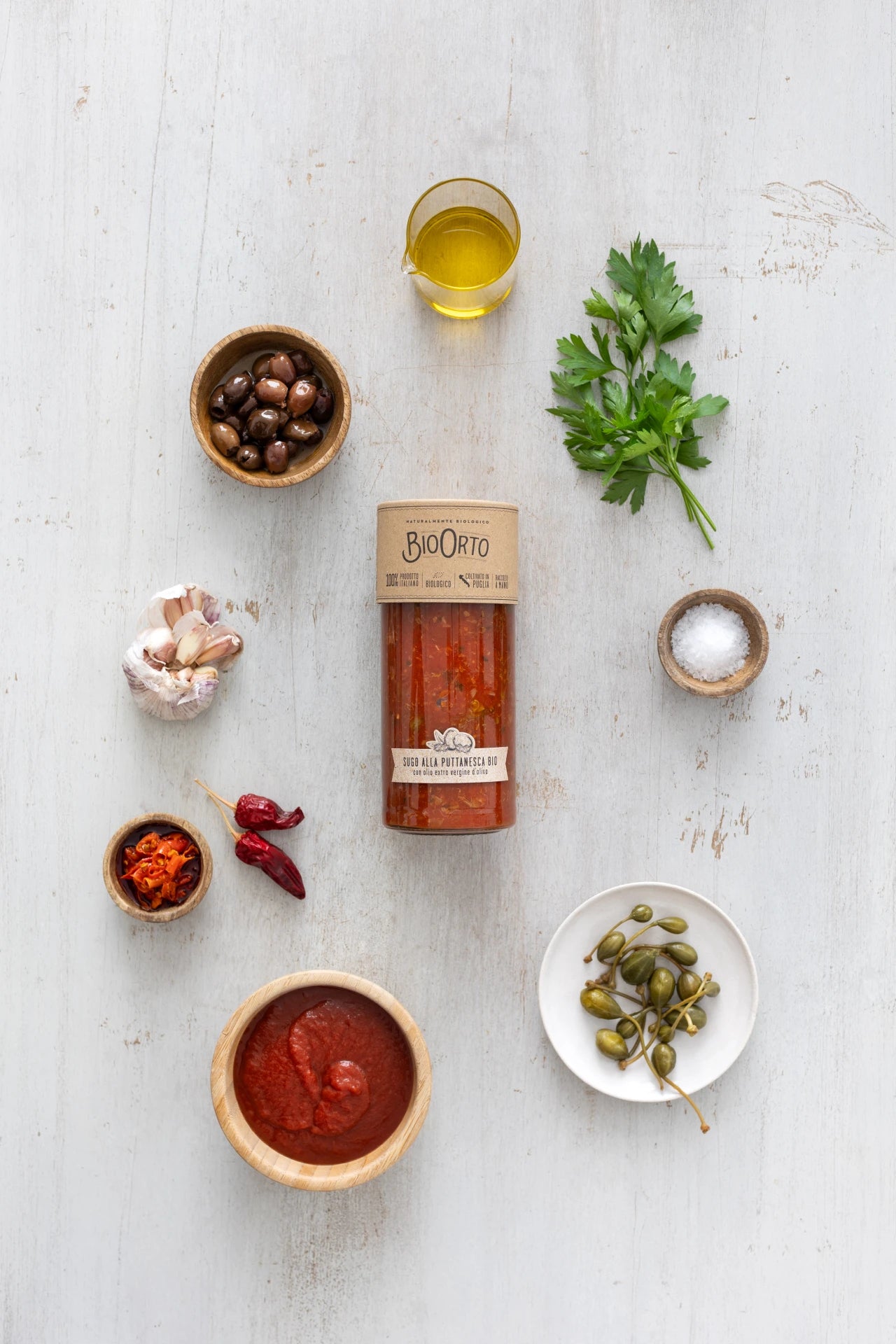 Organic Tomato Sauce Puttanesca