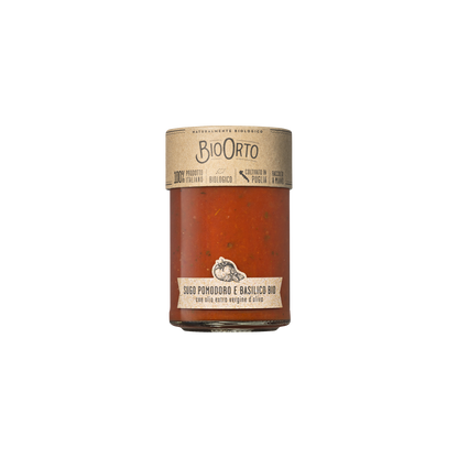 Organic Tomato Sauce with Basil